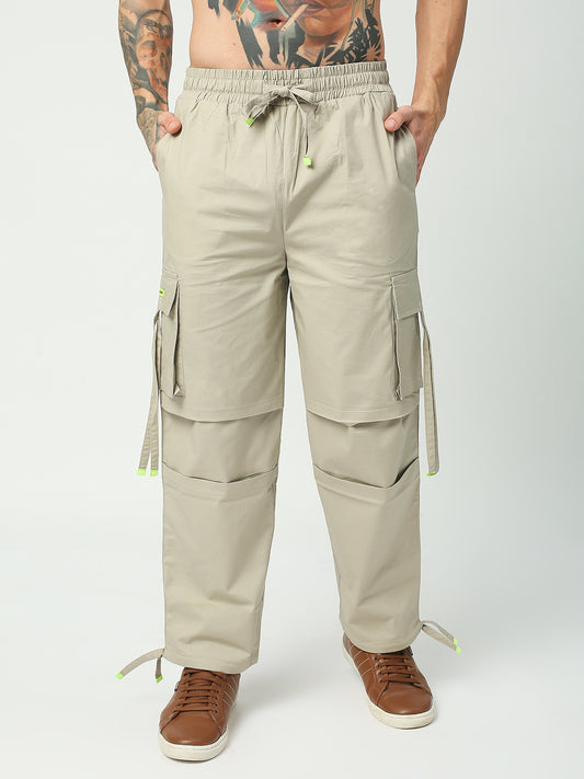 Cargo Pant with Neon green Highlights