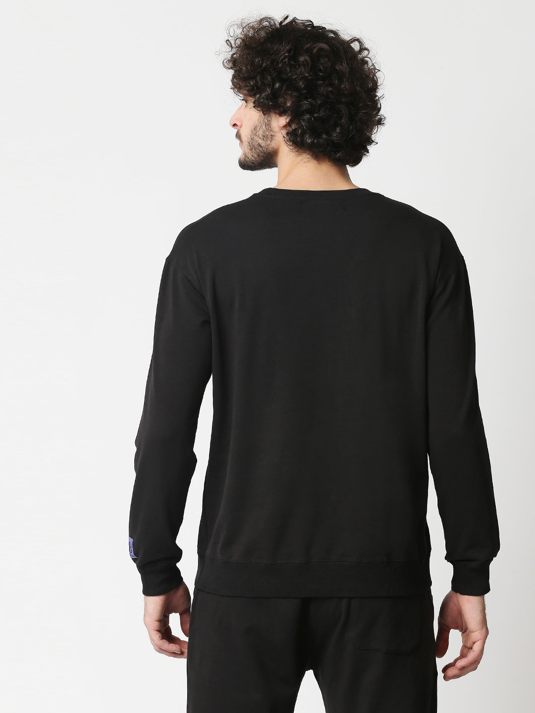Buy Men's Full sleeves Black Sweat T- Shirt