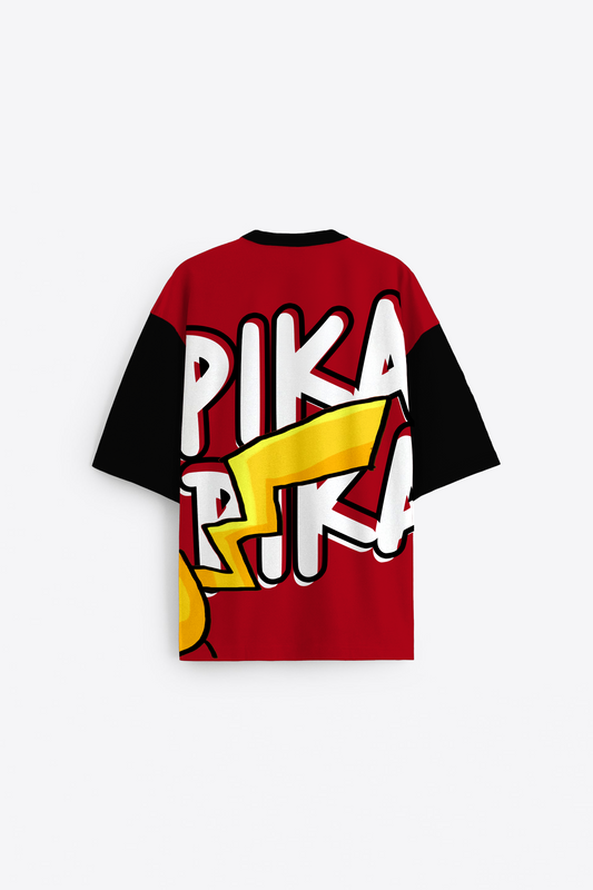Blamblack Pika-Pika Oversized Unisex T-shirt-  240   GSM