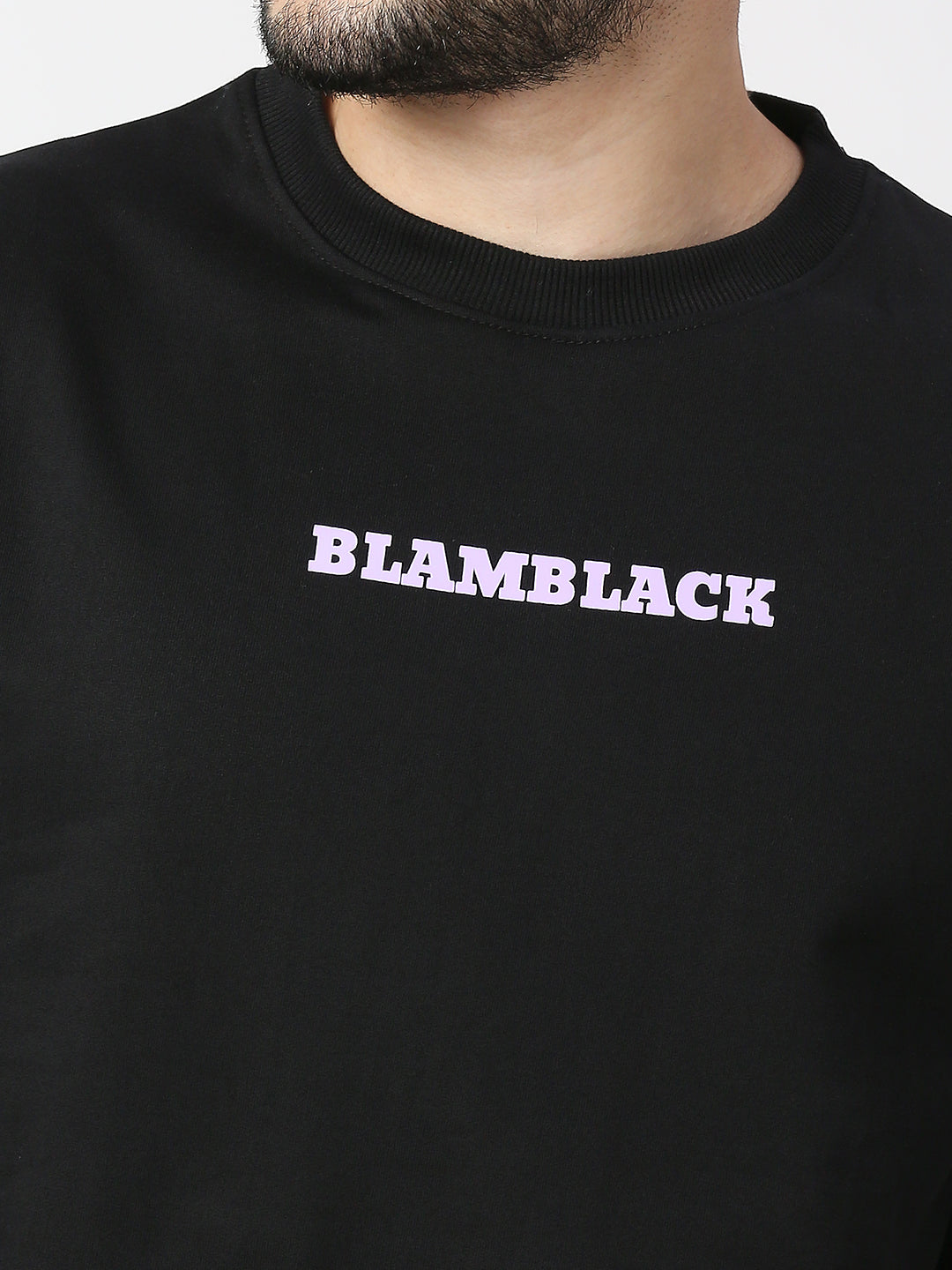 Buy Blamblack Monochrome Black Baggy Co-ord set