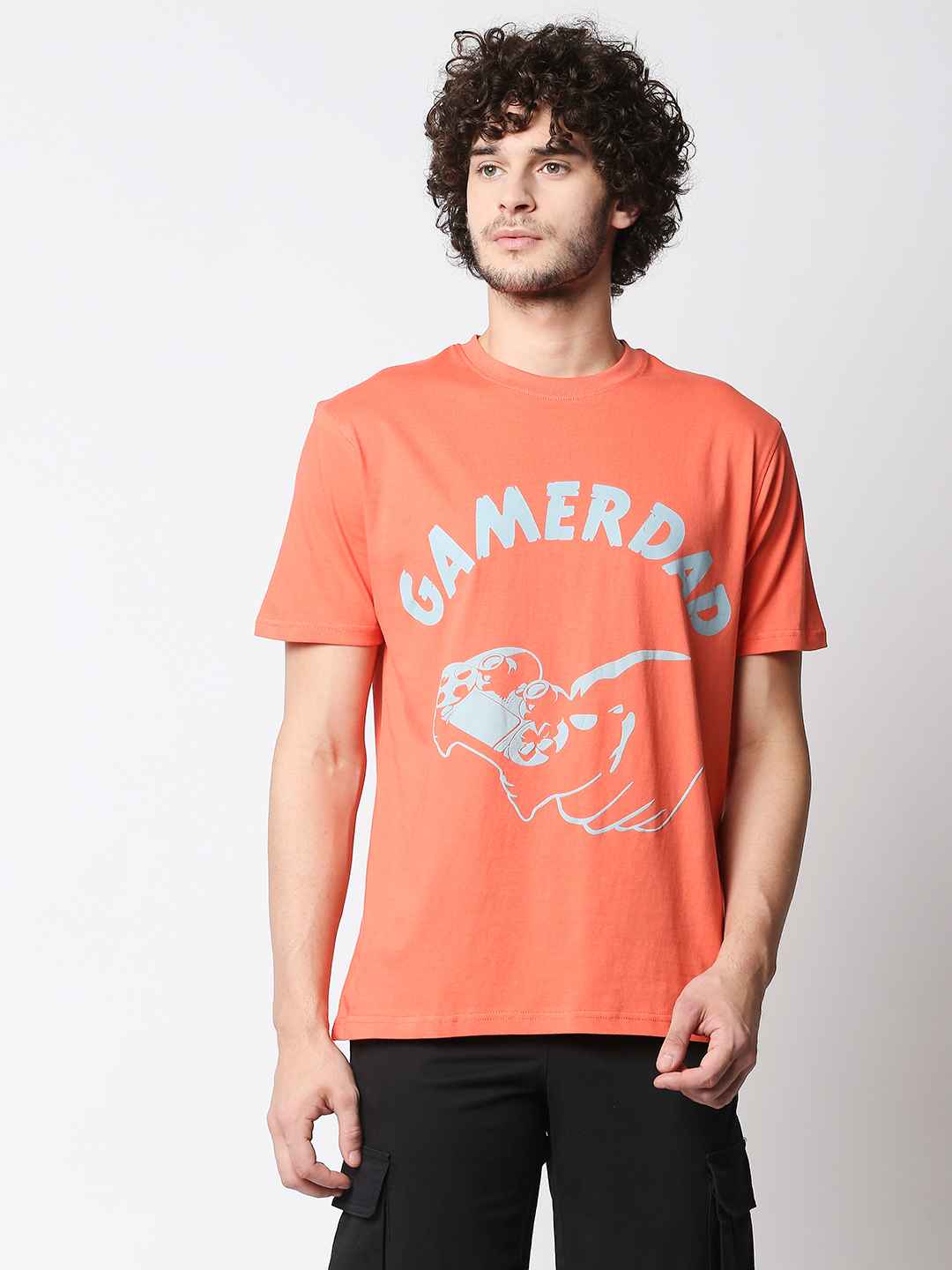 Buy Men's Comfort fit Coral Chest print T-shirt