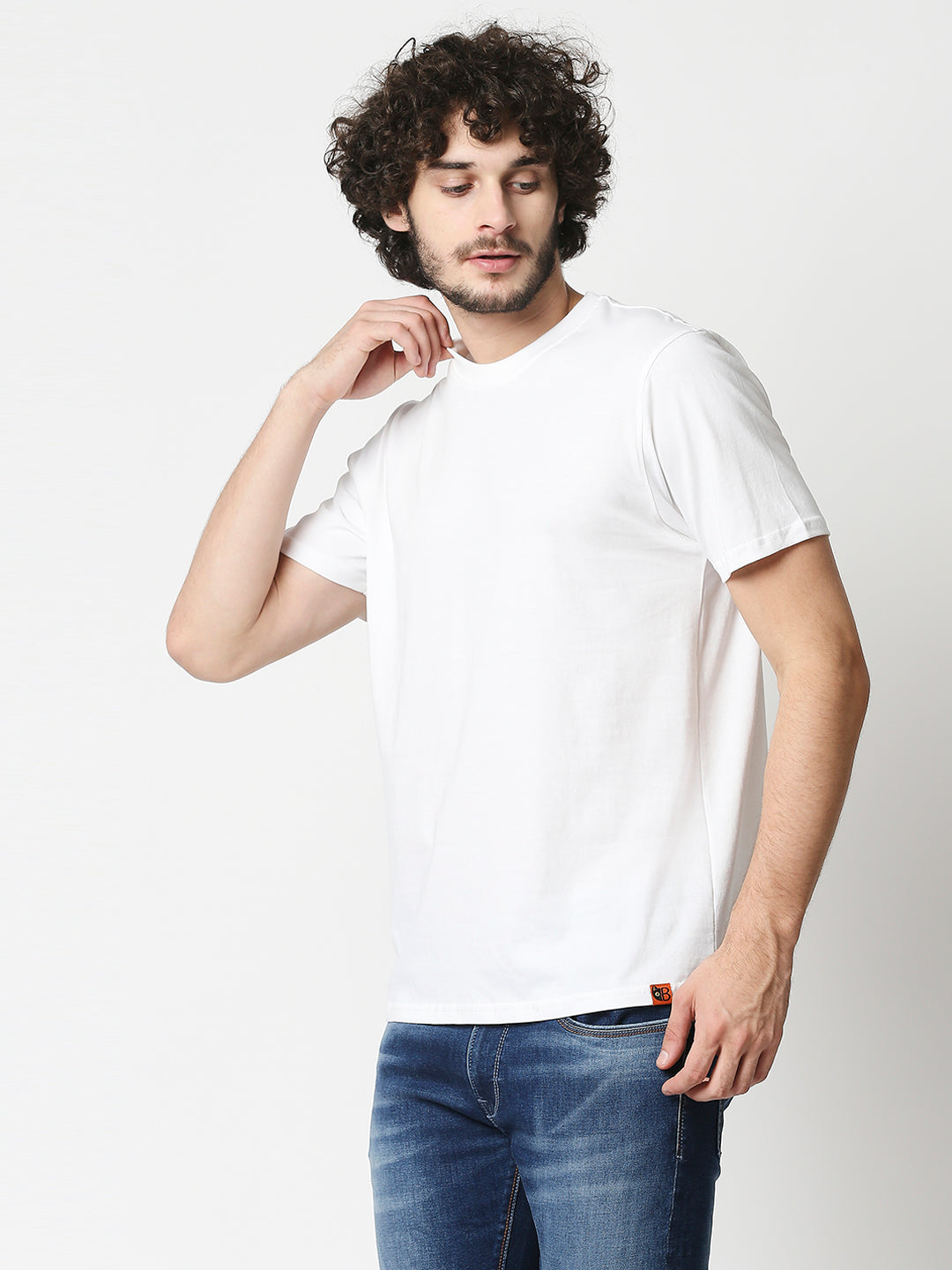Buy Men's Comfort fit back print T-shirt.
