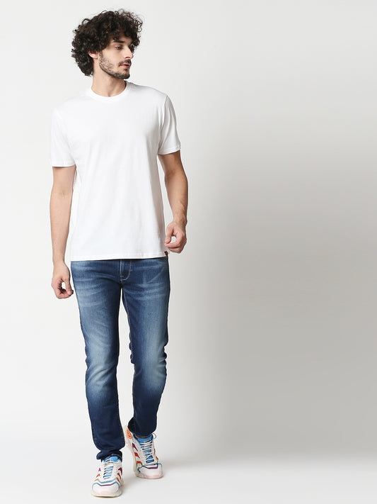 Buy Men's Comfort fit back print T-shirt.